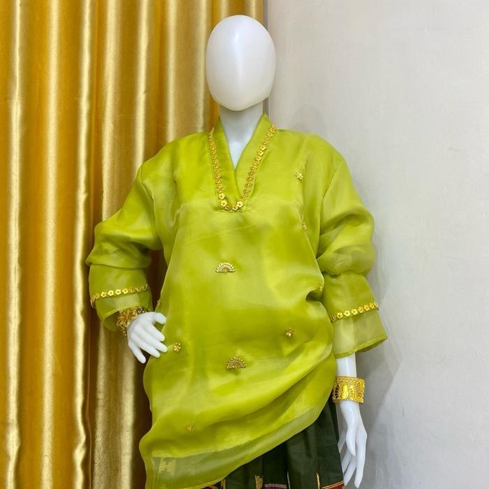 MALEBBI BAJU BODO MODERN BAHAN ORGANZA