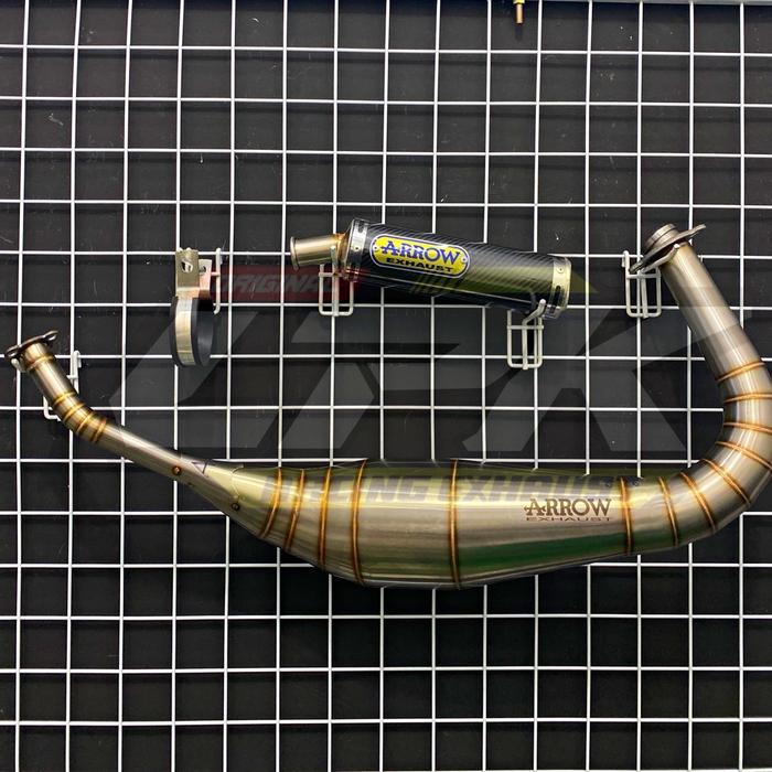 Knalpot Rx king repsol Arrow carbon stainless
