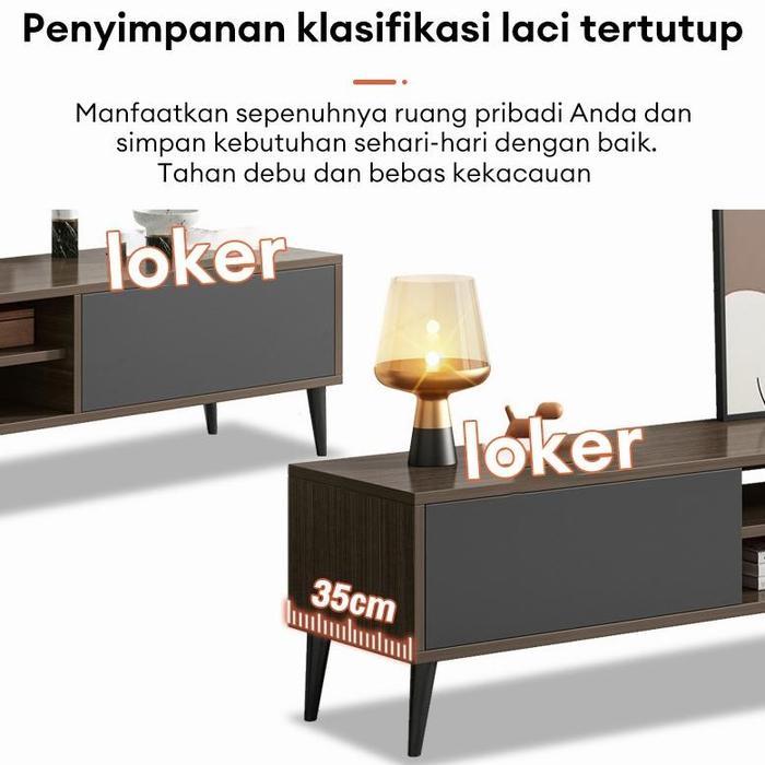 Meja Tv Rak Tv 180Cm Rak Tv Minimalis Bufet Tv Minimalis Kayu Meja Tv Ikea Tbk