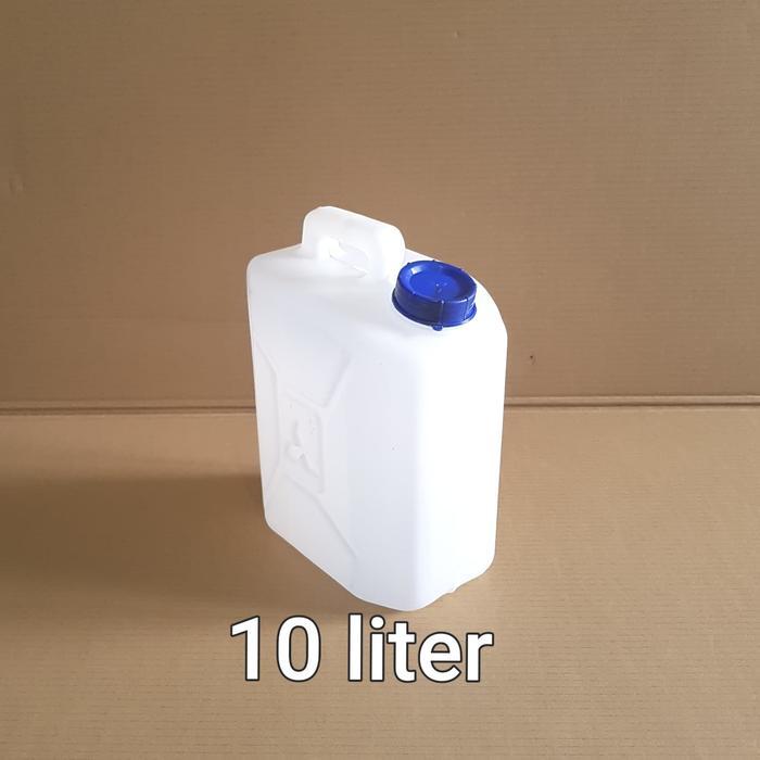 "New" Jerigen 10 Liter Putih
