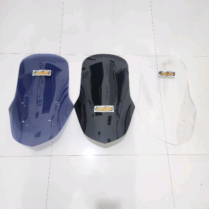 Visor Windshield Nmax Old Nmax Lama Tebal Tinggi Riben Hitam Motorcycle