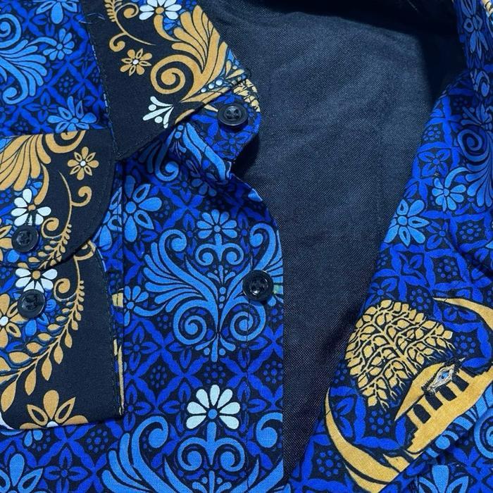 baju kopri krah hitam terbaru furing hero resmi pns premium seragam kopri wanita pria batik kopri