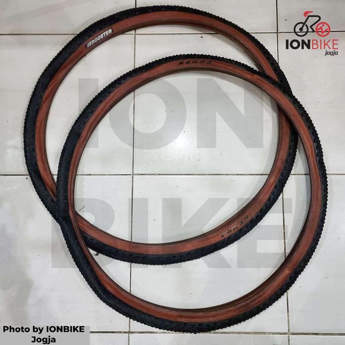 Ban Luar Kenda BOOSTER 700 x 45 Tan Wall Sepeda Gravel 700x45 700x45c 700c 45c MTB Hybrid 29 Khan
