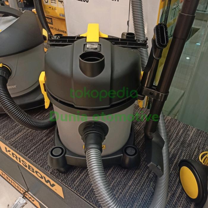 KRISBOW VACUM CLEANER WET & DRY 12L VACUM BASAH KERING ORI