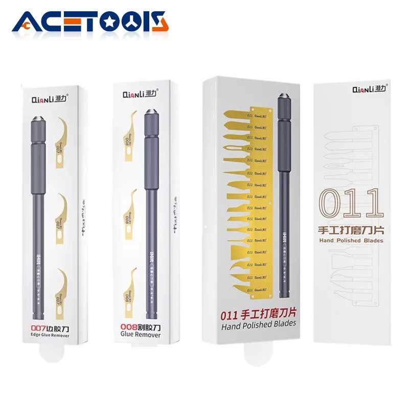 QIANLI 007 008 009 011 012 013CPU IC Glue Removal Knife Handle For Mobile Phone Repair Motherboard N
