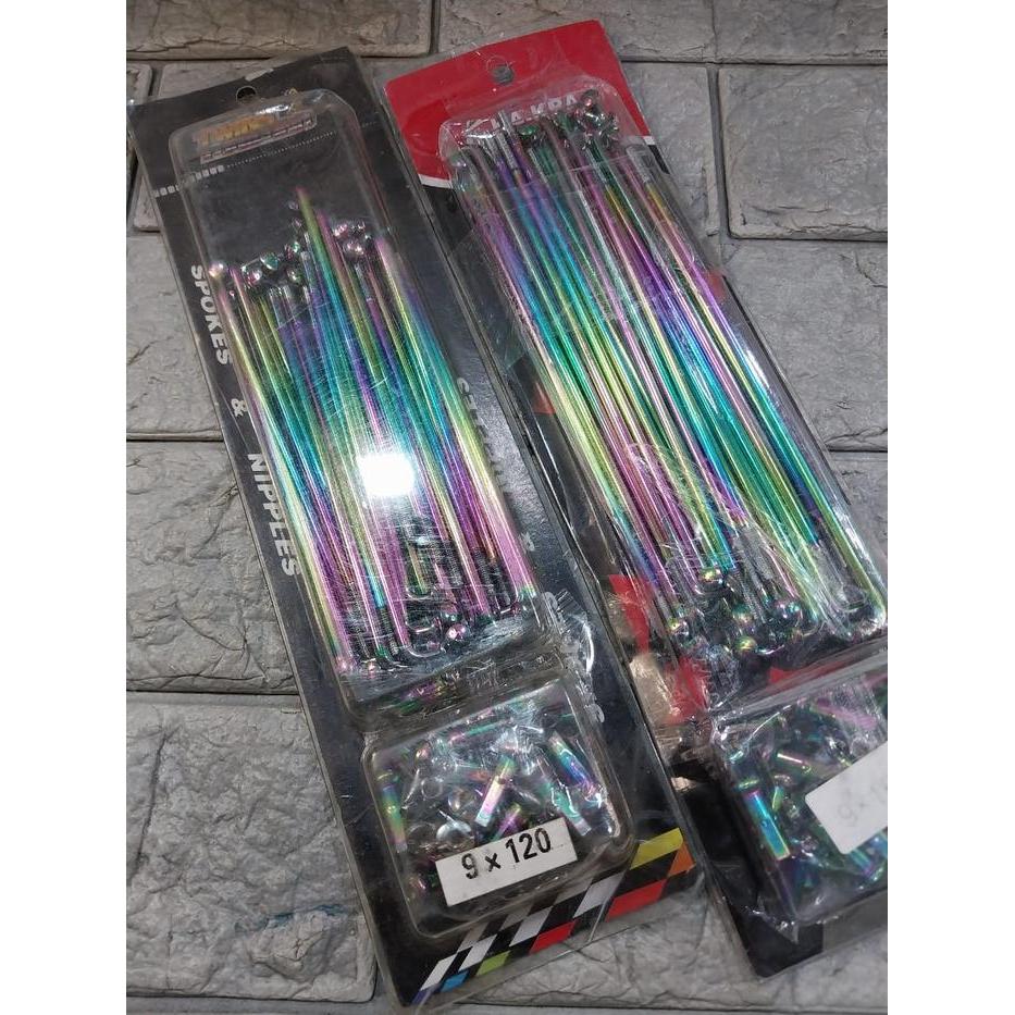 jari Jari Pelangi Mio Mio Soul Mio Sporty,Mio Smail Mio M3 Ring 17 Harga Set/Sepasang Depan Belakang