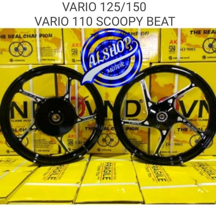 VELG RACING VND AK55 VARIO 125 OLD FI NEW VARIO 150 FI ALL NEW VARIO Gold Motor