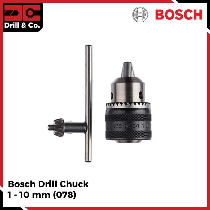 Krisbow - Kepala Bor 10Mm / Keyed Chuck 10 Mm (078)