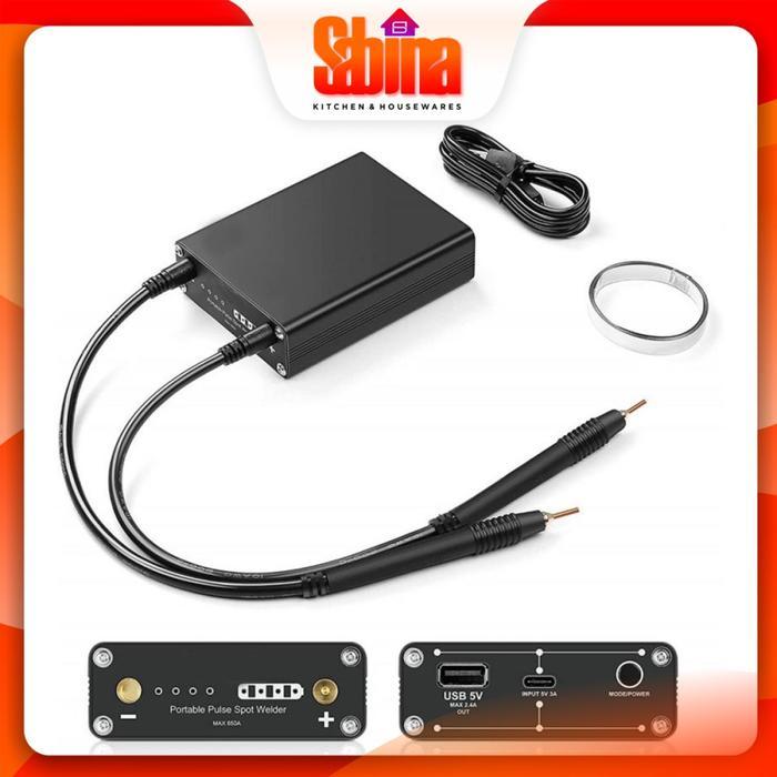 Mesin Las Mini Rechargeable 5500Mah Diy Spot Welder Quick Release Pen