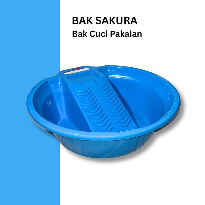 (COD) Bak Cucian Baju Plastik - Bak Papan Pakaian - Bak Tatakan Baju Plastik