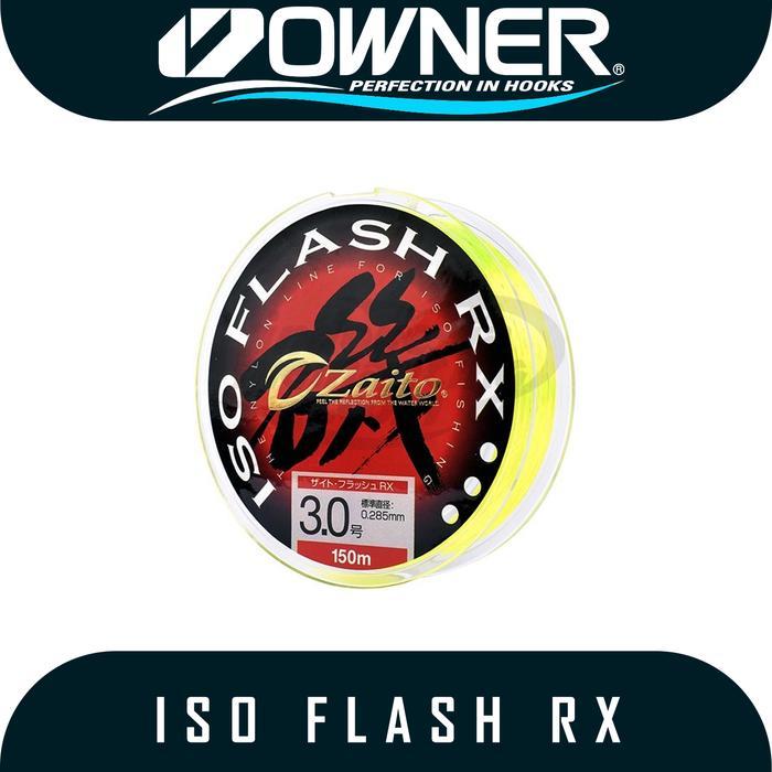 Senar Pancing Monofilament Zaito By Owner Iso Flash RX 150m