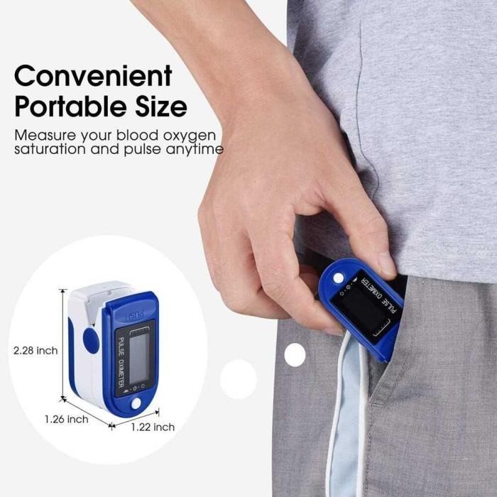 Oxy Meter / Oximeter Oxygen Meter Alat Pengukur Oksigen Detak Jantung #Gratisongkir