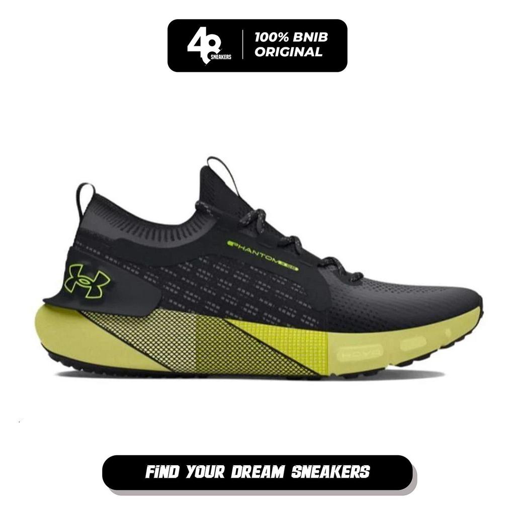 Sepatu Lari Unisex Hovr Phantom 3 Se Fd Black (3027770-001) Original