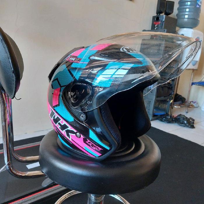 helm motor halface nhk r6 cube