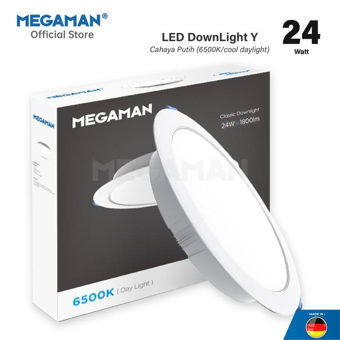 Cuci Gudang Lampu Plafon Led 24 Watt Downlight Megaman Y Mqtl1119