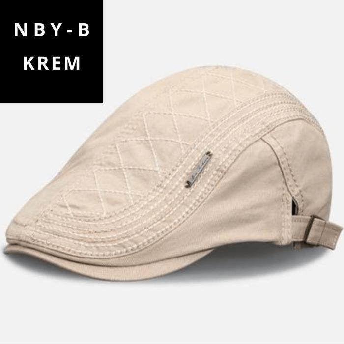 Patino Hat Topi Flat Cap Pet Topi Pelukis Sutradara Newsboy #Gratisongkir