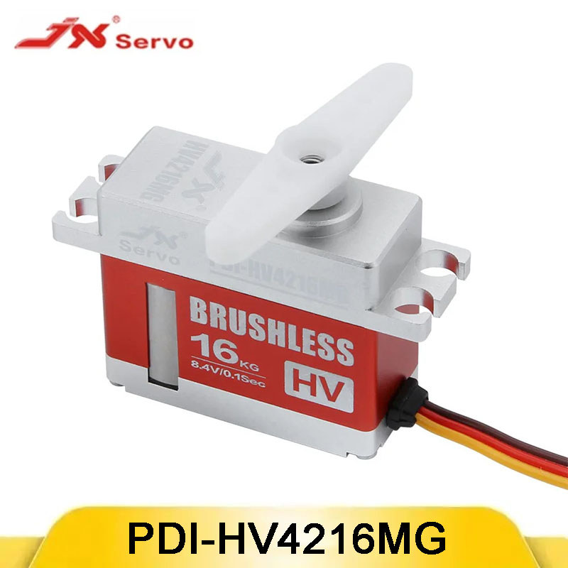 Sale JX PDI-HV4216MG 16kg Brushless Digital Servo 8.4V, Metal Gear 35.5x15x29.9mm 52g for RC Car Boa