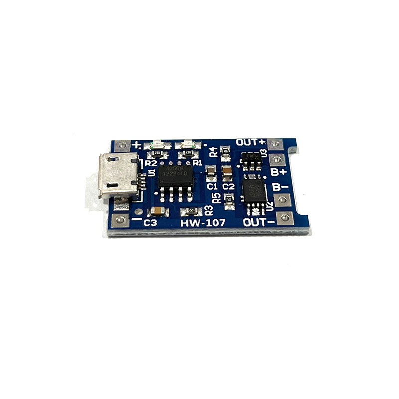 50PCS USB LITHIUM BATTERY CHARGER MODULE 3.7-4.2V CHARGING BOARD WITH
