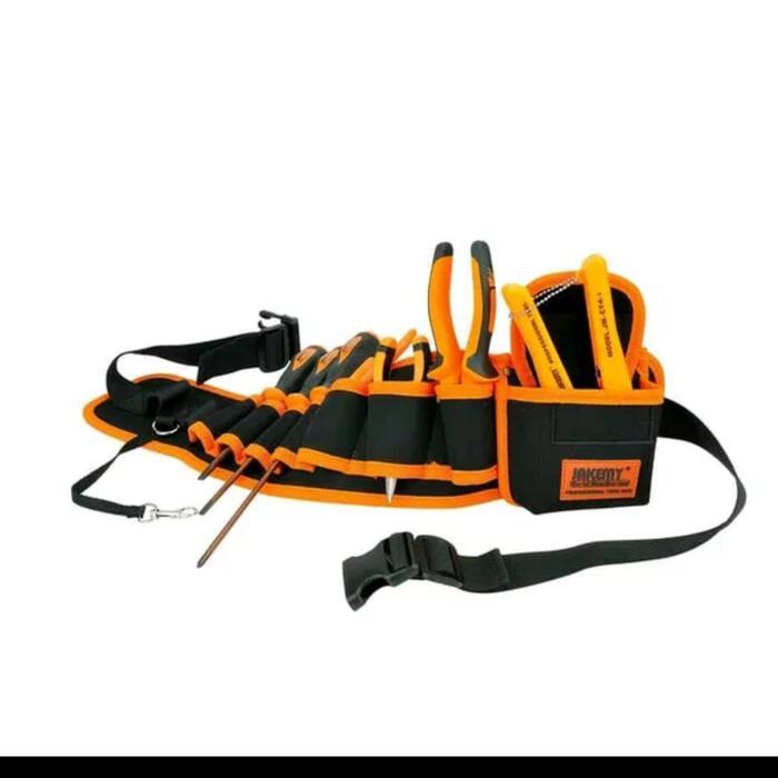 tas perkakas JAKEMY ORIGINAL tas pinggang tool kit bag tool bag pnggng