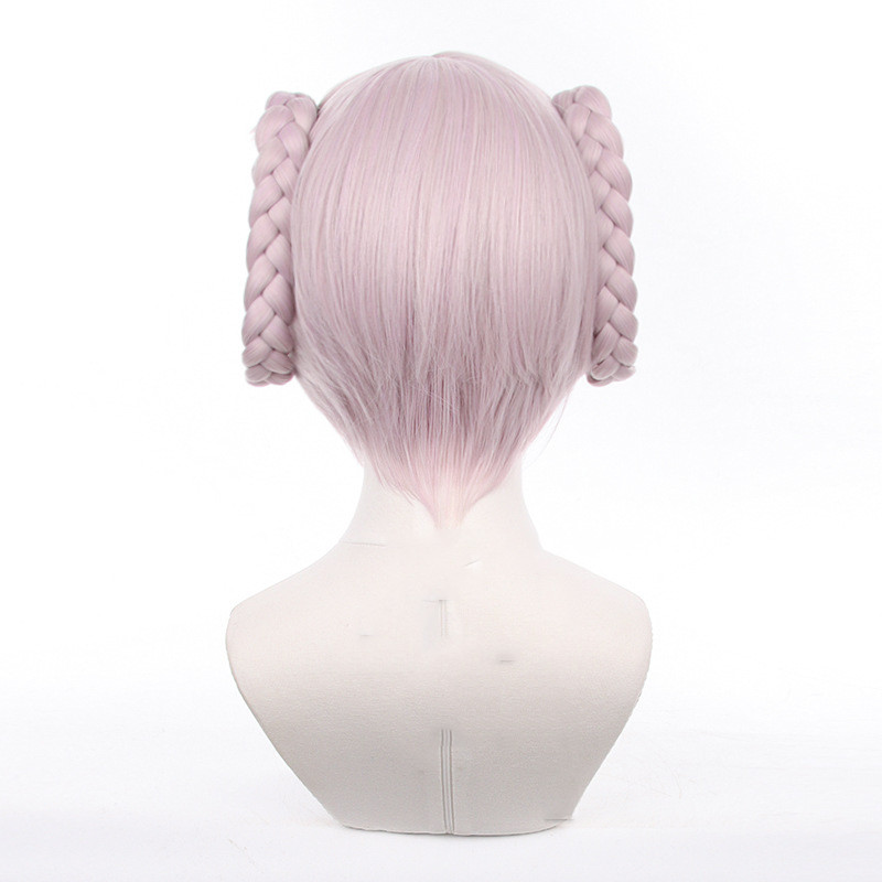 Call Of The Night Anime Nazuna Nanakusa Cosplay Wig Pink Braid Yofukashi No Uta Heat Resistant