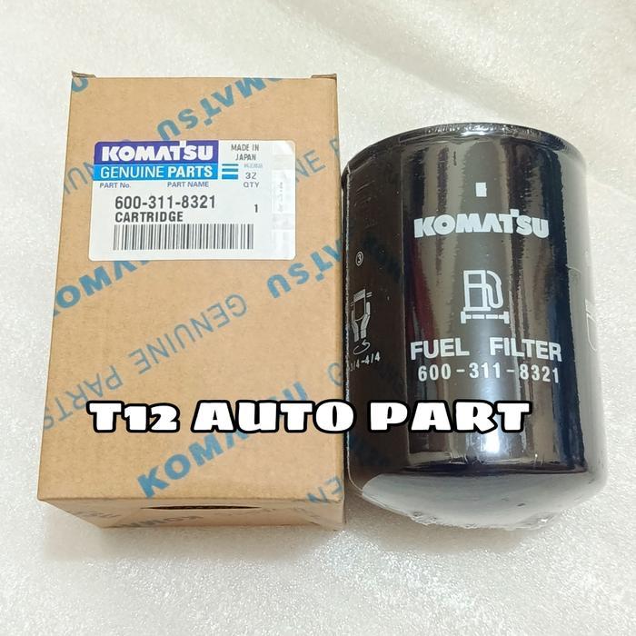 Fuel Filter Komatsu 600-311-8321 Filter Solar 6003118321 600 311 8321
