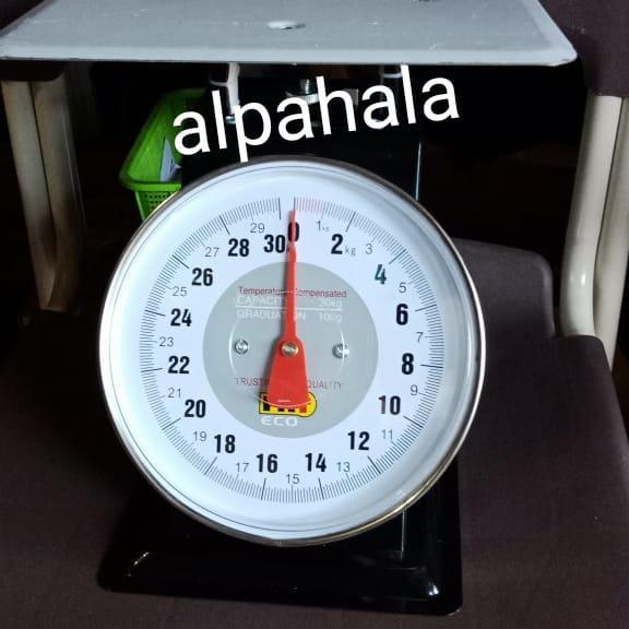 New Series Timbangan Jarum 30Kg Piring Datar