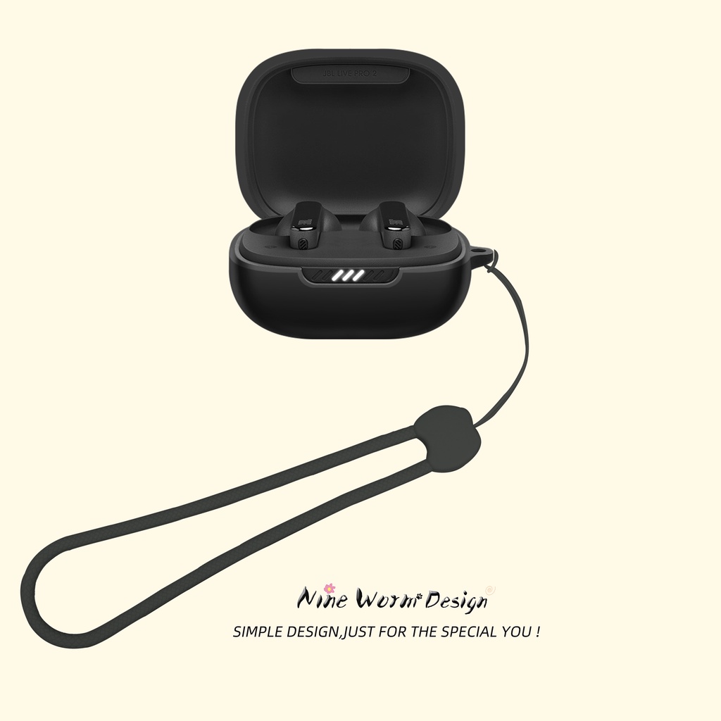 for JBL Live Pro 2 TWS Case Earphone Protective Live Pro2 Cover Anti-fall Soft Silicone Wireless