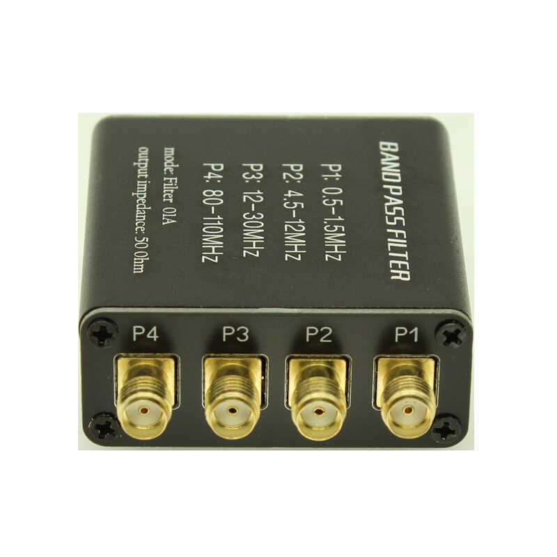 MALACHITE RADIO PRE-FILTER BPF BANDPASS FILTER 50 OHM SMA SOCKET