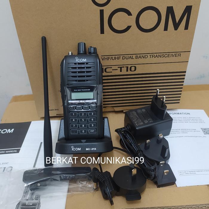 HT ICOM IC-T10/ DUAL-BAND 136-174MHZ/UHF 400-470MHZ/ORIGINAL ICOM