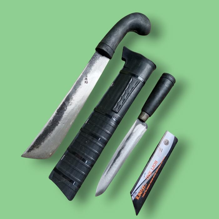 PRODUK BANTEN - GOLOK BAJA PER + PISAU BAJA GERGAJI