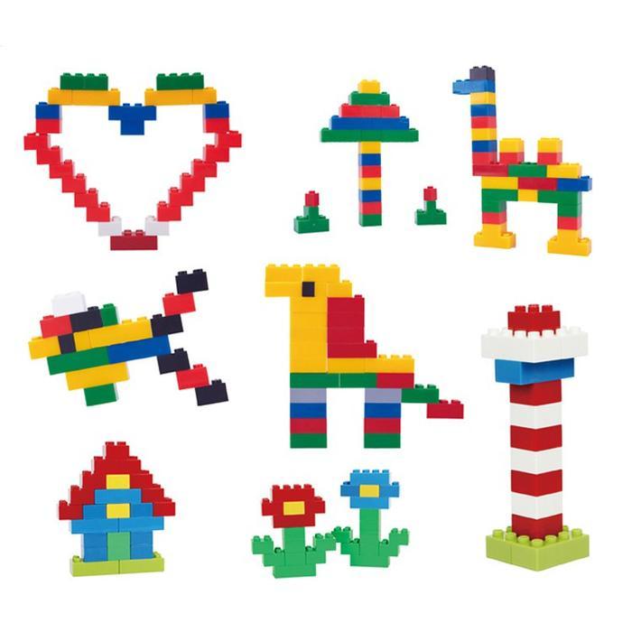 Promo Building Bloks 1000Pcs Mainan Edukasi Anak / Mainan Balok Susun / Balok Bongkar Pasang Plastik