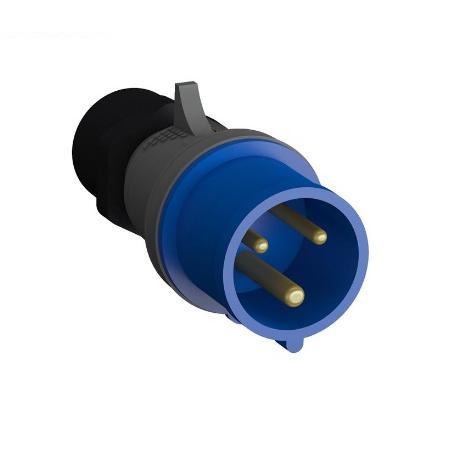 NEW PORODUK ABB PLUG 2P+E PIN 16A IP44 216BP6 2CMA102145R1000