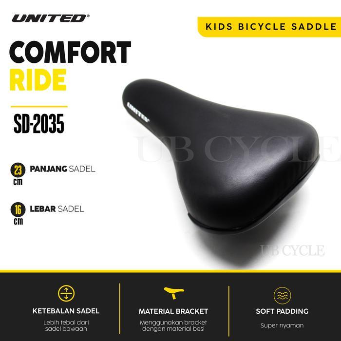 Saddle Sepeda Anak Bmx United 12 - 20 Inch Jok Sadel Sepeda Anak #Gratisongkir