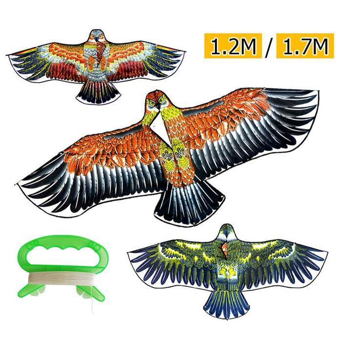 1,7 Meter Layangan Jumbo Motif Elang Mainan Layang Layang Ke Layangan Layanglayang Naga Sukhoi