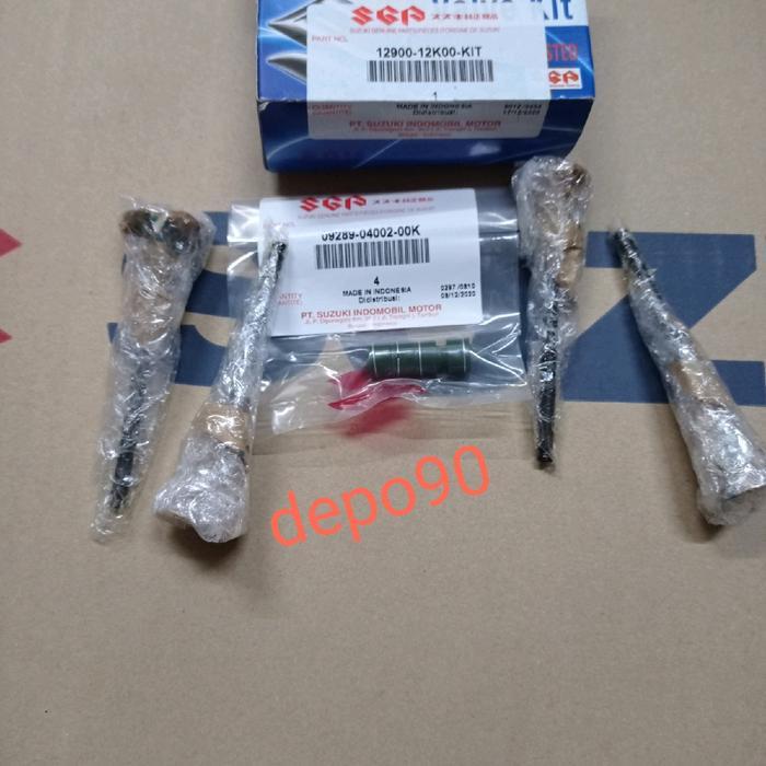 Kelep Klep Satria Fu Injeksi Asli 12900-12K00-KIT Ori Original Sgp 100%