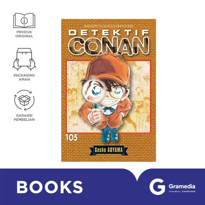 TERBARU Komik Detektif Conan 105 (Aoyama Gosho)