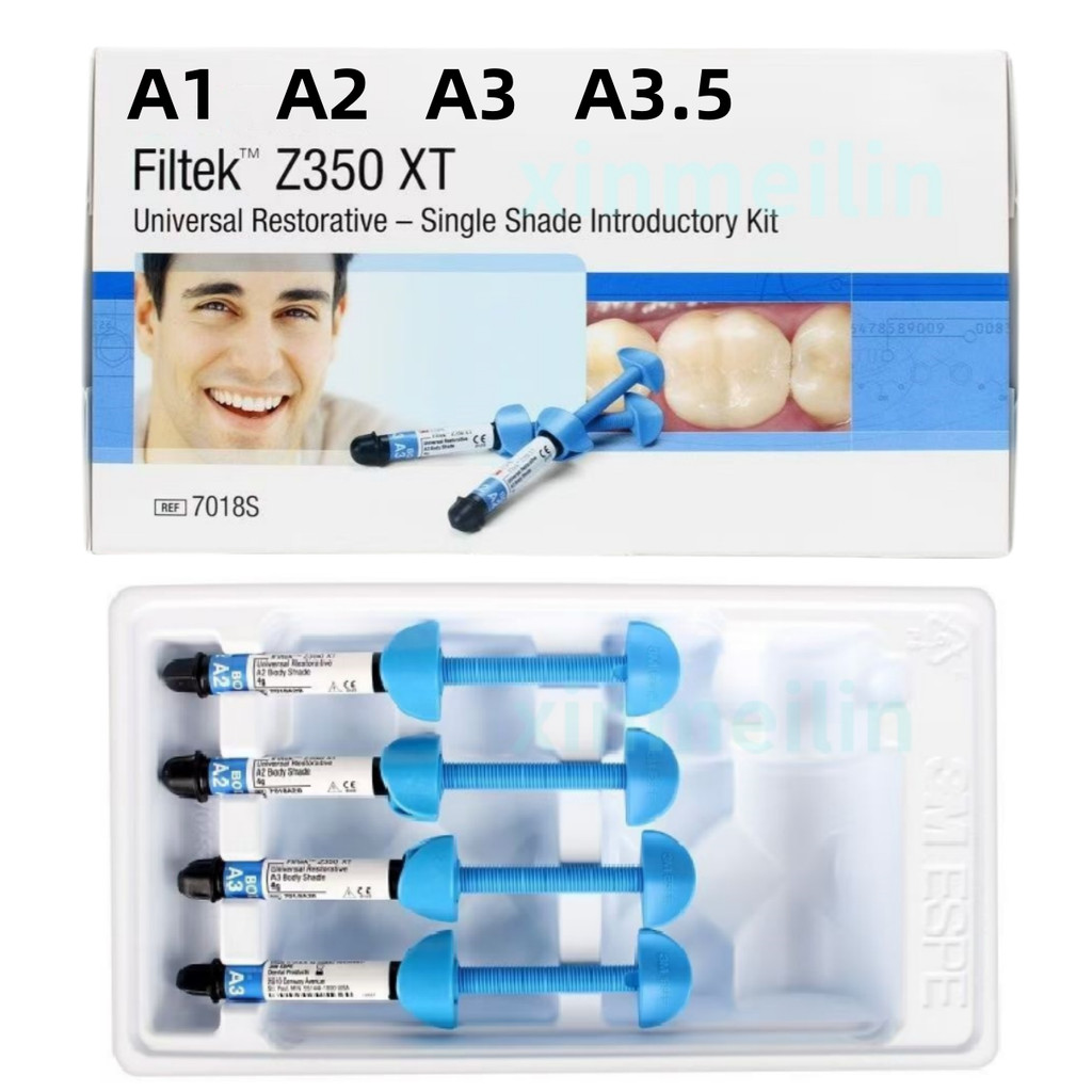 Dental resin 3M ESPE Filtek composite resin P60 Valux Z250 Z350XT flowable A1/2/3/3.5 film