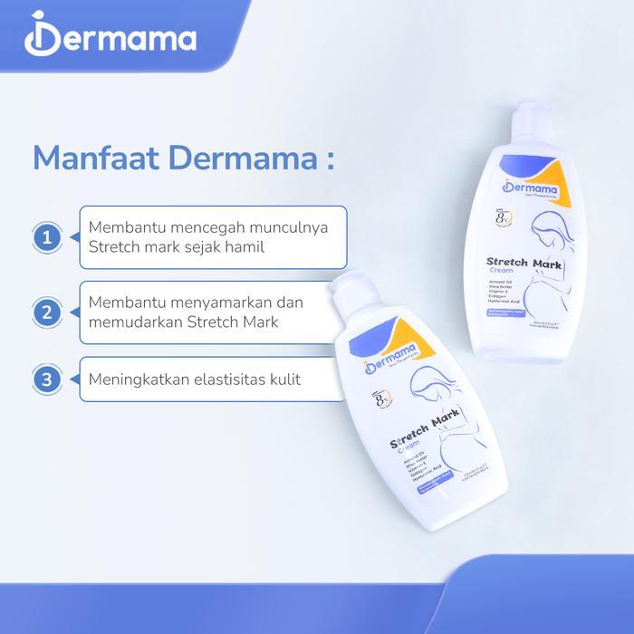 Dermama Stretch Mark Cream Cream Stretch Mark Ibu Hamil Kulit Lembab Bebas Stretch Mark Tbk