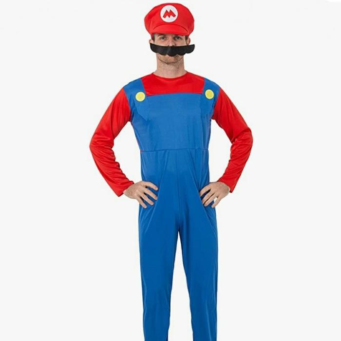 SUPER MARIO BROSS adult costume cosplay halloween kostum pria dewasa