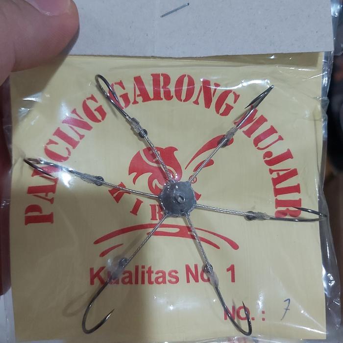 Mata Kail Garong Cabang 6 Kail Pancing Garong