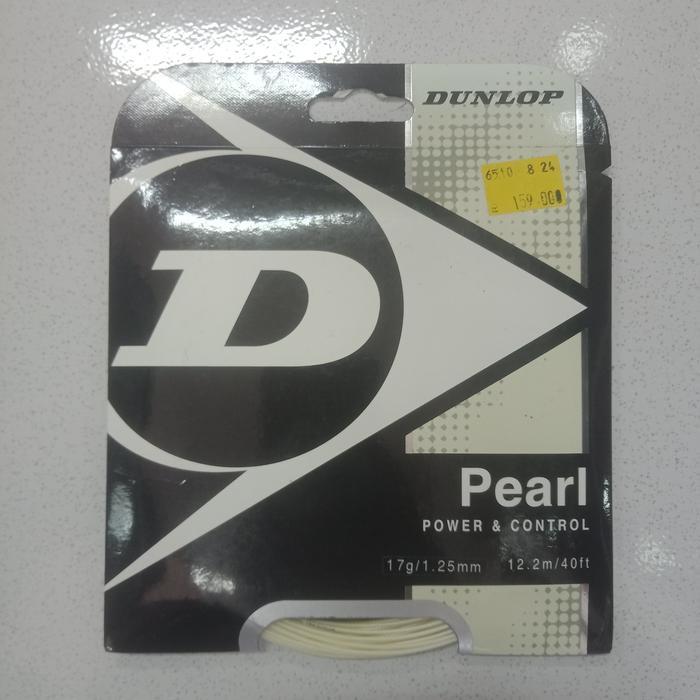 Senar Snar String Raket Racket Reket Tenis Tennis Dunlop Pearl Power & control Original