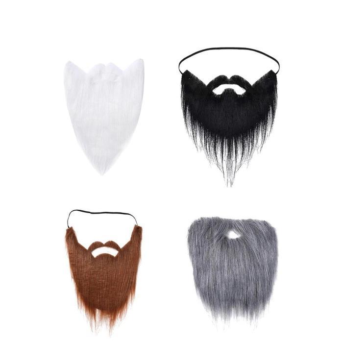 Fake beard Panjang Jenggot Palsu Untuk Kostum Cosplay halloween Jenggot imitasi palsu False Beards