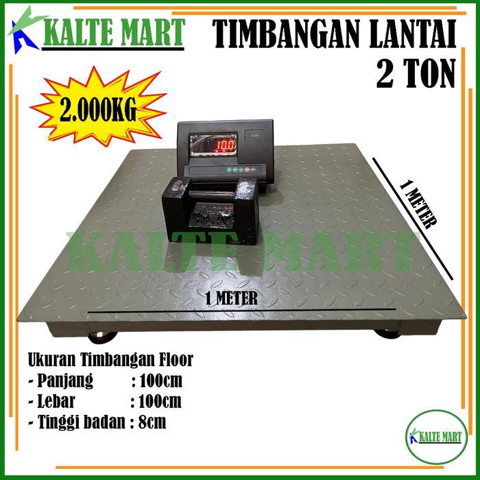 Timbangan Lantai 2ton Timbangan Floor 2 ton Floor Scale Timbangan 2 Ton