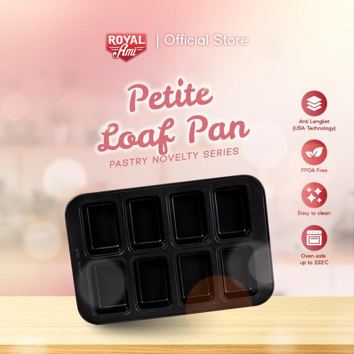 Chefmade - Loyang Cetakan Kue Pound Cake Royal Ami 8 Petite Loaf Pan