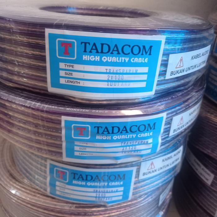 Kabel Listrik Transparan Serabut 2120 100 Meter