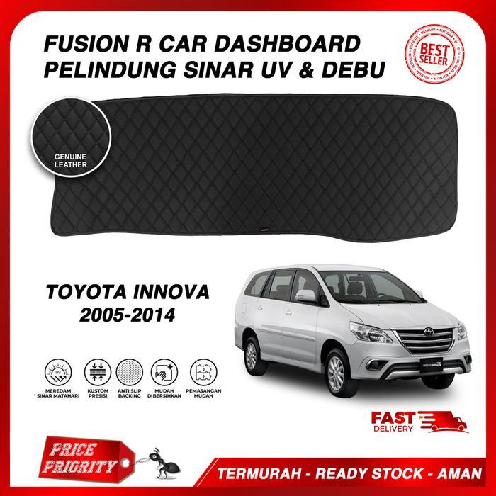 Car Cover Fusion R Dashboard Mobil Innova 2005 - 2014 Premium Custom Fit / Pelindung Dashboard Mobil