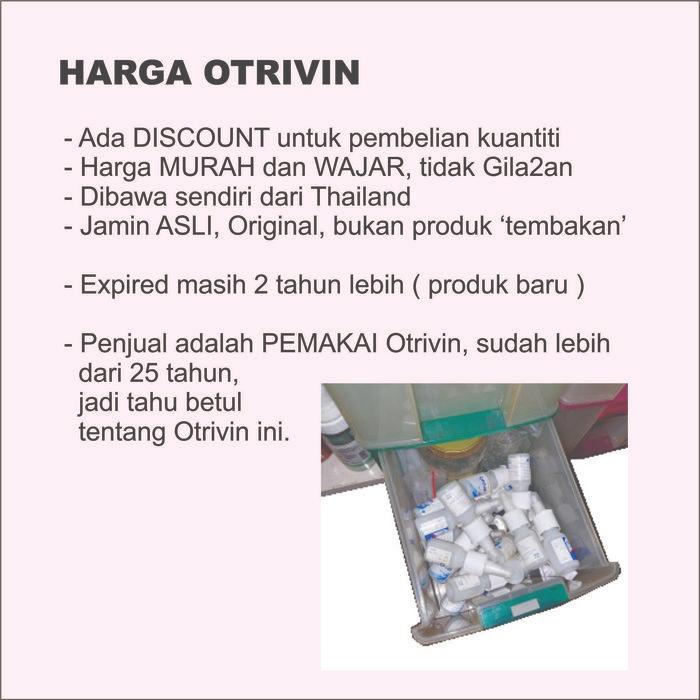 Otrivin Obat Tetes Hidung Nasal Spray Pasti Ori