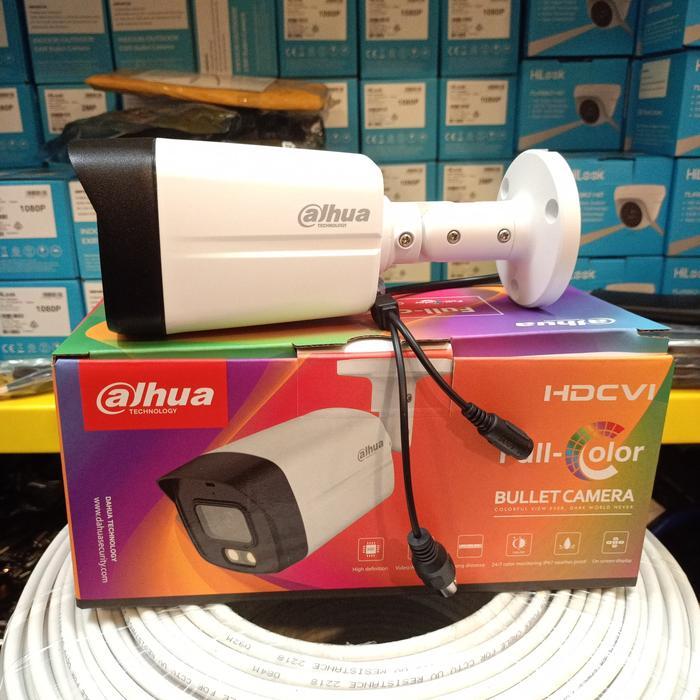 Kamera Cctv Dahua Outdoor 2Mp Colorvu Built In Mic Garansi Resmi Dahua