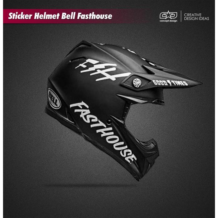 Diskon Sticker Helm Bell Set Fasthouse
