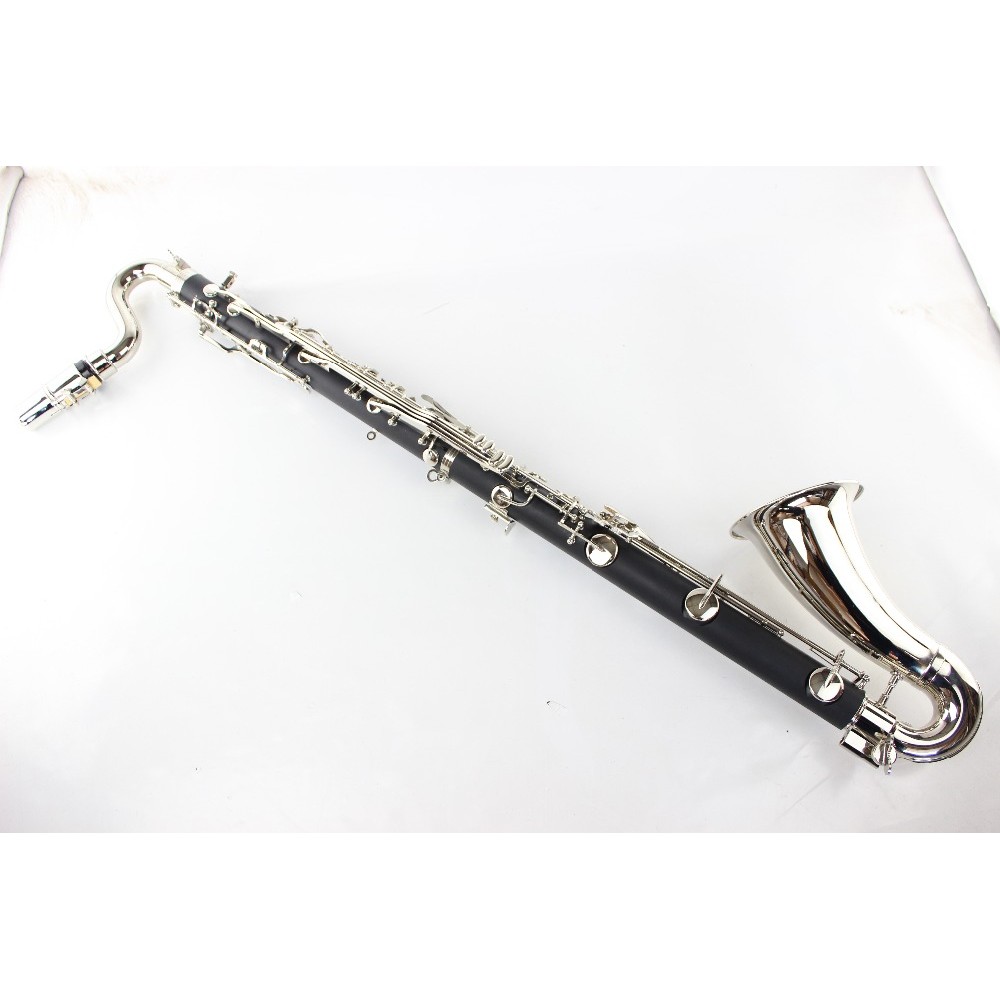 Buffet Bass Clarinet Professional Bb Clarinet Drop B Tuning Black Tube Clarinet Silvering Keys